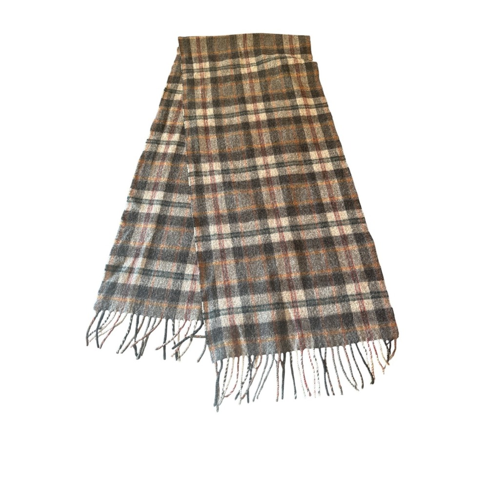 Gibson & Lumgair 100% Lambswool Plaid Scarf